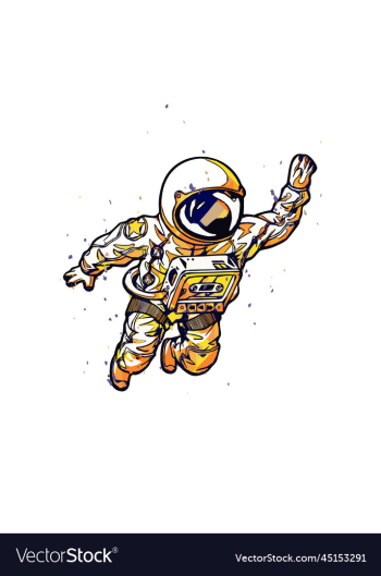 astronaut colorful creative design astronaut colorful creative design