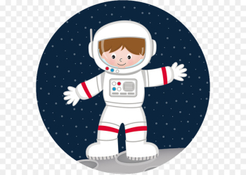 Astronaut Cupcake Outer space Birthday Spacecraft - astronauta illustration 