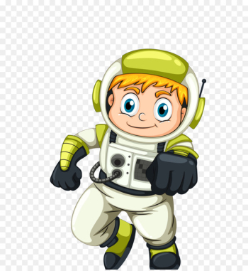 Astronaut Outer space Clip art - Vector color space astronaut 