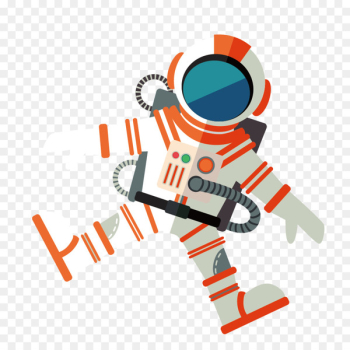 Astronaut Outer space Euclidean vector - Astronaut vector material 