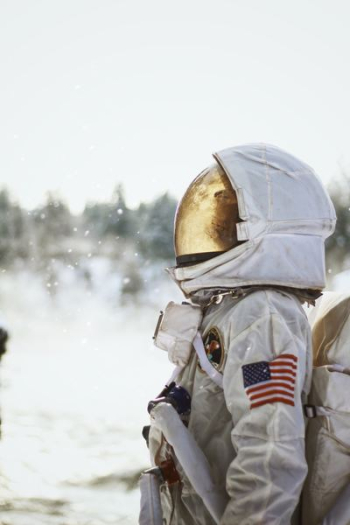 astronaut with white background astronaut with white background