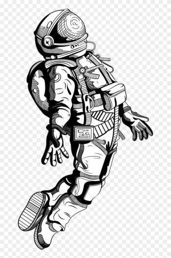 #astronauta #espaço #space #nasa - Astronaut Drawing