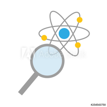 atom molecule loupe atom molecule loupe