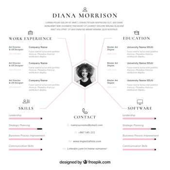 Attractive online curriculum template Attractive online curriculum template