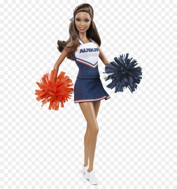 Auburn University Barbie University Doll Cheerleading - barbie 