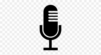 Audio Recording - Art Microphone Transparent Background