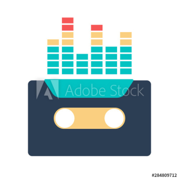 Audio tape icon Audio tape icon