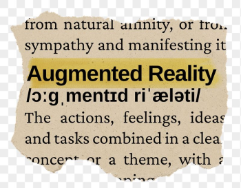 Augmented reality png word sticker, | Free PNG - rawpixel Augmented reality png word sticker, | Free PNG - rawpixel