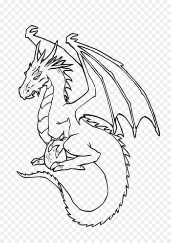 Ausmalbild Dragon Knight Castle Coloring book - dragon Ausmalbild Dragon Knight Castle Coloring book - dragon