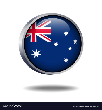 australia flag button australia flag button