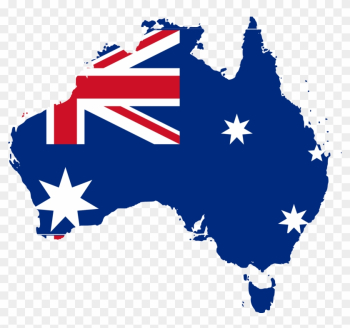 Australia Flag Clipart - Australian Flag On Australia