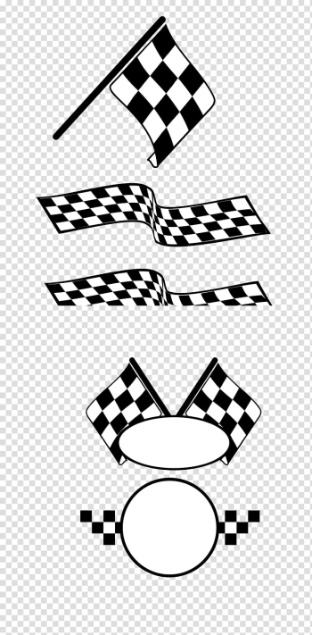 Auto racing Racing flags, ,Cartoon,pattern,Racing car,banner transparent background PNG clipart