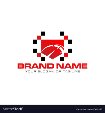 Automotive logo vector image Automotive logo vector image