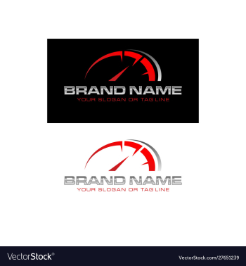 Automotive logo vector image Automotive logo vector image