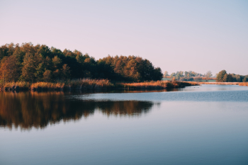 Autumn afternoon at the lake Autumn afternoon at the lake