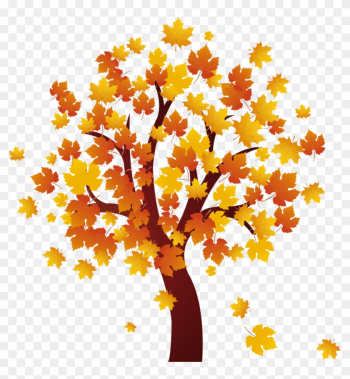 Autumn Clipart Autumn Maple Tree - Fall Tree Clip Art