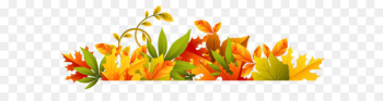 Autumn Computer file - Transparent Autumn Border PNG Clipart 