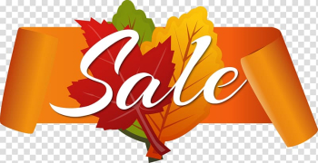 Autumn discount sale transparent background PNG clipart Autumn discount sale transparent background PNG clipart