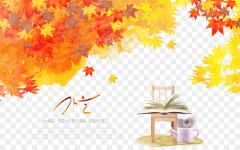 Autumn Download Maple leaf Illustration - Autumn background Autumn Download Maple leaf Illustration - Autumn background