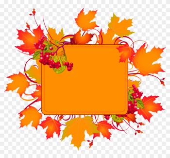 Autumn Drawing Clip Art - Autumn Frame Clipart Autumn Drawing Clip Art - Autumn Frame Clipart