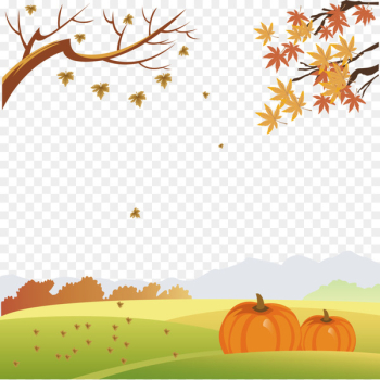 Autumn Drawing Decorative arts Illustration - Autumn pumpkin vector 
