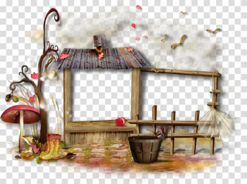 Autumn elements transparent background PNG clipart