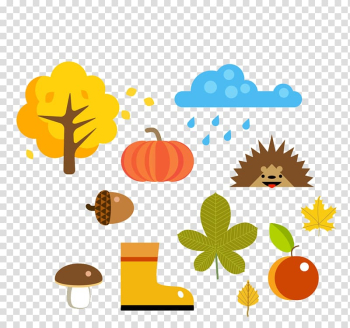 Autumn Euclidean Icon, Autumn elements transparent background PNG clipart Autumn Euclidean Icon, Autumn elements transparent background PNG clipart