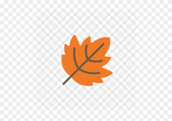 Autumn, Flat, Leaf, Leaves, Orange, Fall Icon - Fall Icon