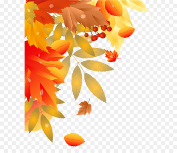 Autumn Hit single Station De Ski Valinouet - Autumn Leaves Decoration PNG Image 