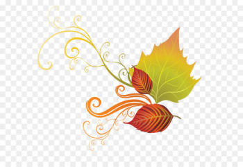 Autumn leaf color Clip art - Fall Leaves Decor PNG Clipart 