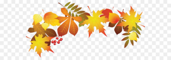 Autumn leaf color Clip art - Transparent Autumn Leaves Decoration PNG Clipart Image 