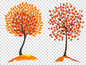 Autumn leaf color Tree , Autumn Trees material transparent background PNG clipart Autumn leaf color Tree , Autumn Trees material transparent background PNG clipart