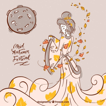 Autumn leaves dress, mid autumn festival Autumn leaves dress, mid autumn festival
