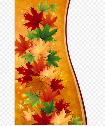Autumn Maple leaf Clip art - Autumn Leaves Decoration PNG Clipart Image 