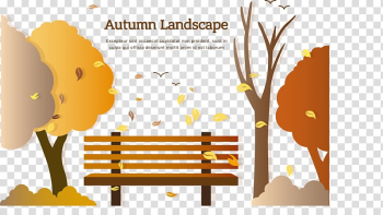 Autumn Poster, Autumn Park transparent background PNG clipart Autumn Poster, Autumn Park transparent background PNG clipart