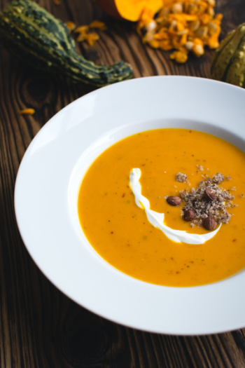 Autumn pumpkin soup Autumn pumpkin soup