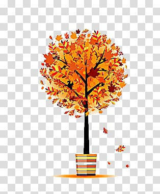 Autumn trees transparent background PNG clipart Autumn trees transparent background PNG clipart