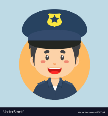 avatar of a police character avatar of a police character