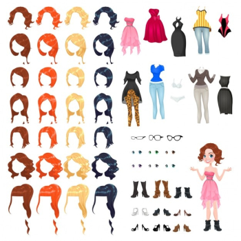 Avatar with dresses Avatar with dresses