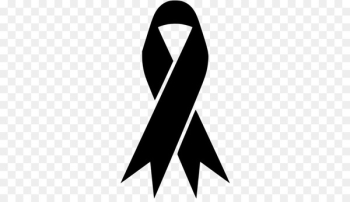 Awareness ribbon Black ribbon Pink ribbon Green ribbon - mourning ribbon 