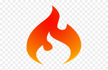 Awesome Flames Clipart Flame - Transparent Background Fire Icon