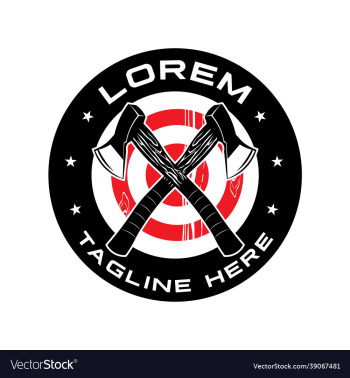 axe throwingclub logo design axe throwingclub logo design