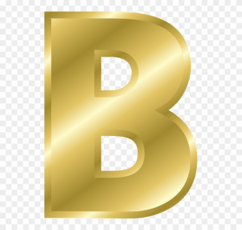 B 4, Buy Clip Art - Gold Alphabet Letters B 4, Buy Clip Art - Gold Alphabet Letters