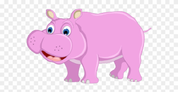 Baby Animal Clipart Baby Hippo - Baby Pink Hippo Baby Animal Clipart Baby Hippo - Baby Pink Hippo