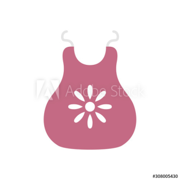 baby bib accessory icon baby bib accessory icon