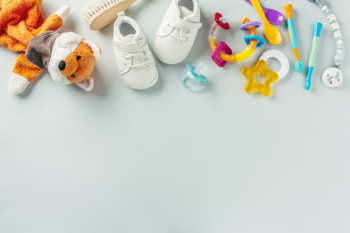 Baby care accessories flat lay Free Photo Baby care accessories flat lay Free Photo