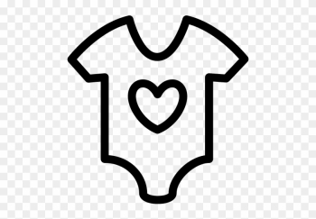 Baby Clothes Icon - Baby Clothes Shape