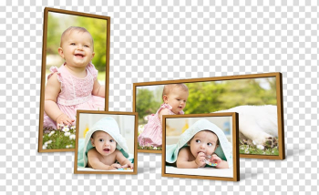 Baby collage, Frames Collage montage graphic Paper, collage frame transparent background PNG clipart