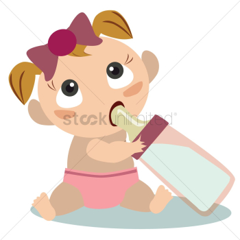 Baby drinking milk Baby drinking milk