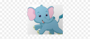 Baby Elephant Running Cartoon Baby Elephant Running Cartoon
